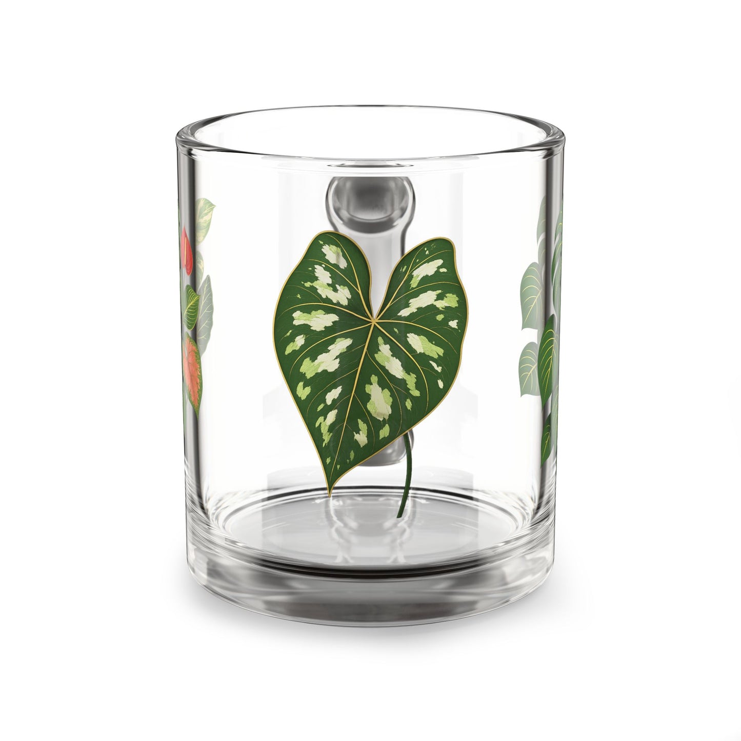 Glass Mug, 10oz Plants Plants Plants