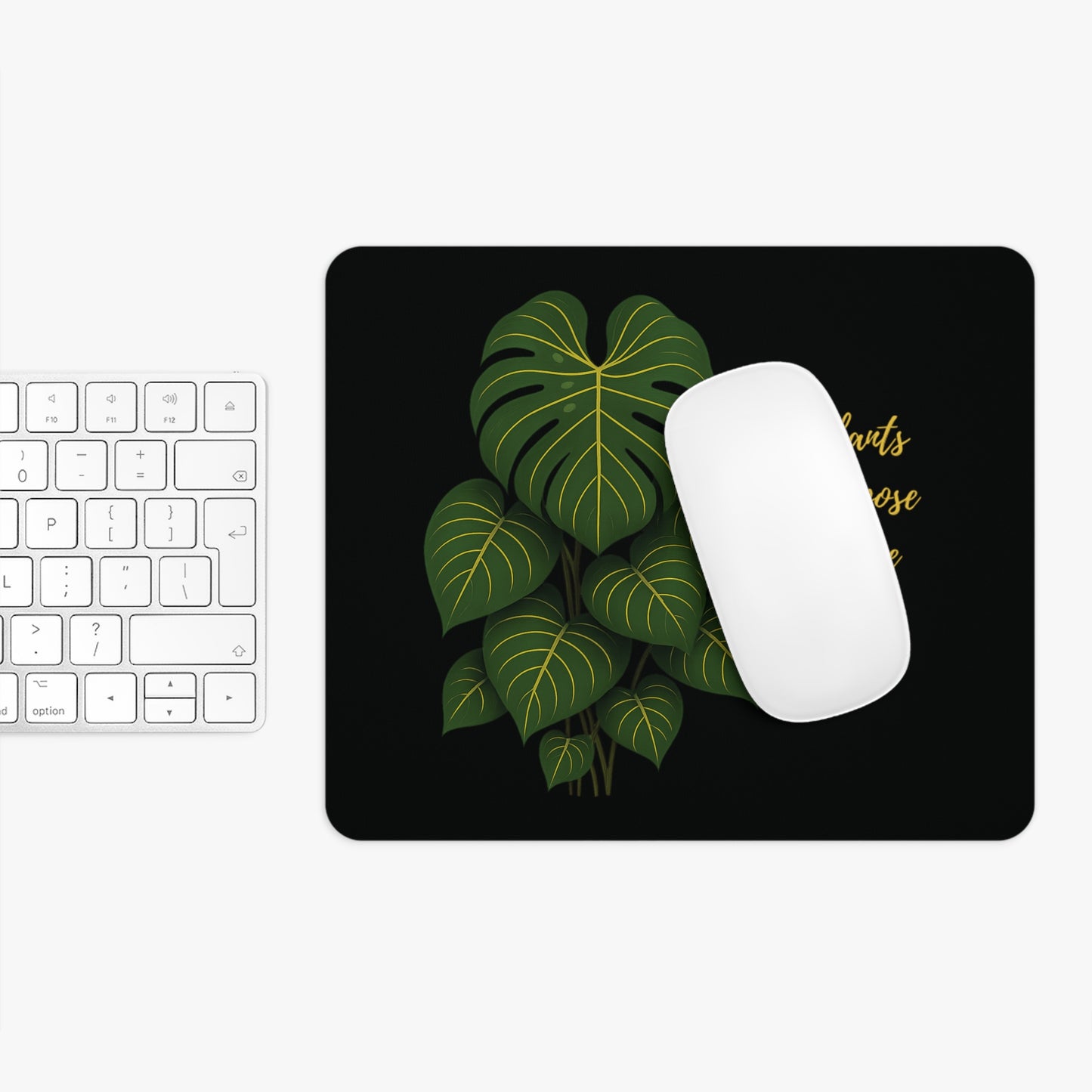 Plants Purpose Peace and Poise Mouse Pad