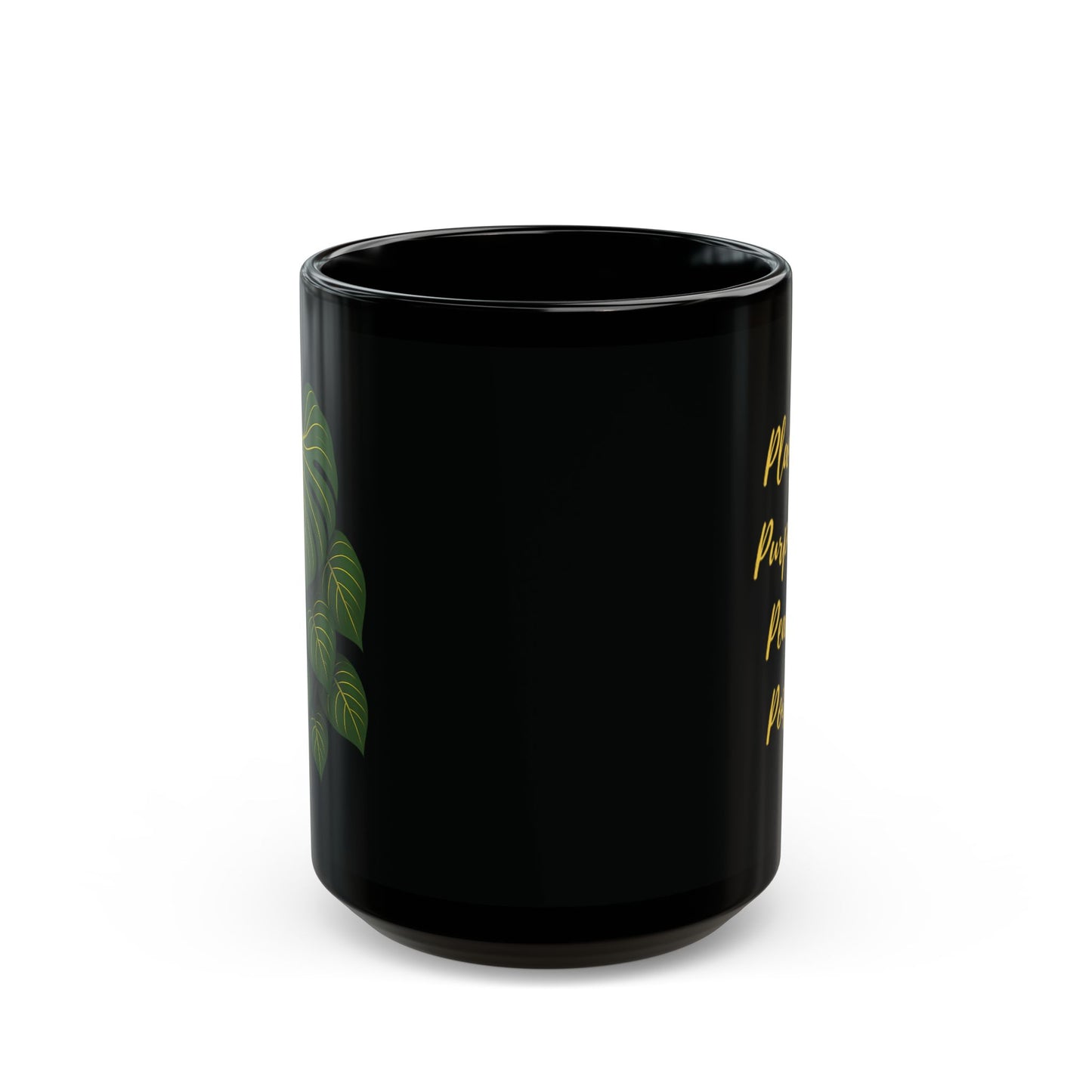 Side View of Coffee Mug